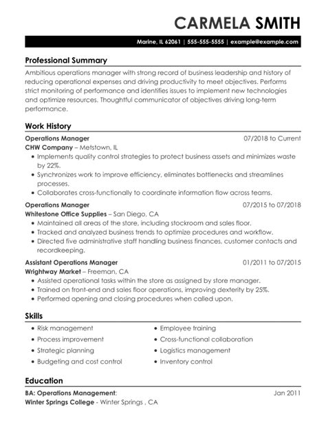 manager resume|Best Manager Resume Examples for 2024 .